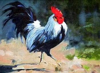 unknow artist Cock 183 oil painting picture